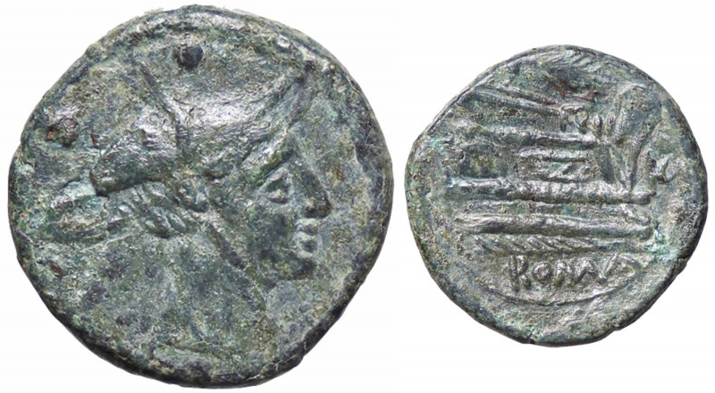 WAHRROMANE REPUBBLICANE - ANONIME - Monete con simboli o monogrammi (211-170 a.C...