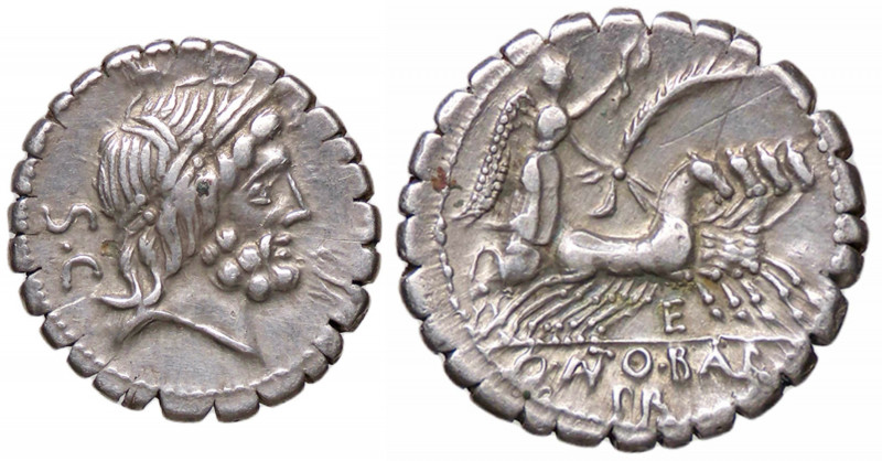 WAHRROMANE REPUBBLICANE - ANTONIA - Q. Antonius Balbus (83-82 a.C.) - Denario se...