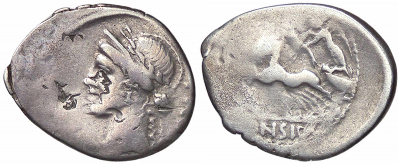 WAHRROMANE REPUBBLICANE - CONSIDIA - C. Considius Paetus (46 a.C.) - Denario B. ...