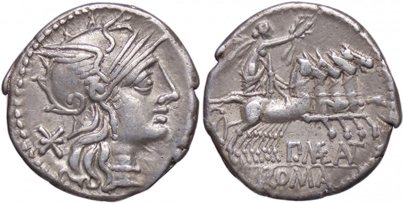WAHRROMANE REPUBBLICANE - MAENIA - P. Maenius Antiaticus M. f (132 a.C.) - Denar...