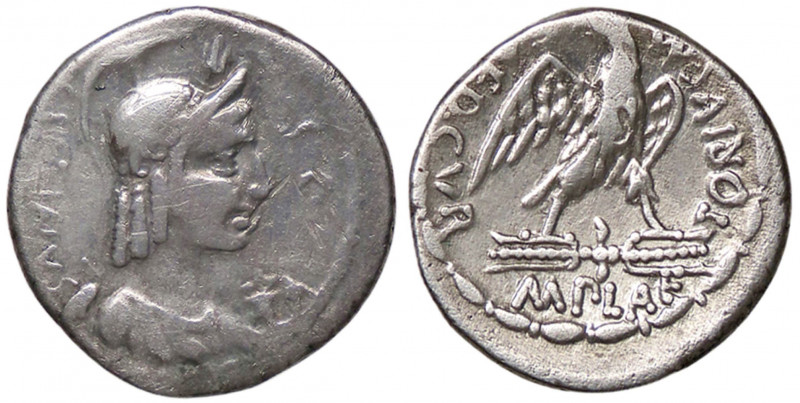 WAHRROMANE REPUBBLICANE - PLAETORIA - M. Plaetorius M. f. Cestianus (67 a.C.) - ...