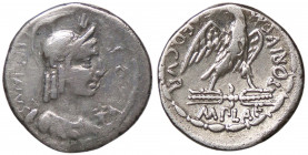 WAHRROMANE REPUBBLICANE - PLAETORIA - M. Plaetorius M. f. Cestianus (67 a.C.) - Denario B. 4; Cr. 409/1 (AG g. 3,74)
 

BB/BB+