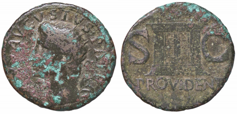 WAHRROMANE IMPERIALI - Augusto (27 a.C.-14 d.C.) - Dupondio (Restituzione di Tib...