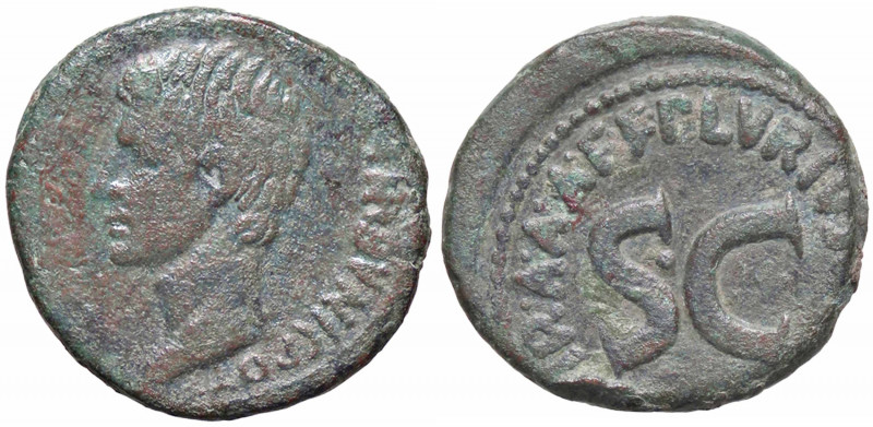 WAHRROMANE IMPERIALI - Augusto (27 a.C.-14 d.C.) - Asse C. 446 (AE g. 12,33)
 ...