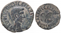 WAHRROMANE IMPERIALI - Augusto (27 a.C.-14 d.C.) - Asse C. 436; RIC 379 (AE g. 11,72)
 

MB-BB