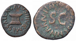 WAHRROMANE IMPERIALI - Augusto (27 a.C.-14 d.C.) - Quadrante C. manca; RIC 455 (AE g. 3,89)
 

BB+/BB