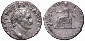 WAHRROMANE IMPERIALI - Vespasiano (69-79) - Denario (AG g. 3,13)
 

BB