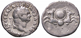 WAHRROMANE IMPERIALI - Vespasiano (69-79) - Denario C. 497; RIC T63 (AG g. 3,17)
 

qBB