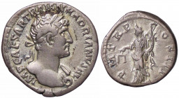 WAHRROMANE IMPERIALI - Adriano (117-138) - Denario C. 1120 (AG g. 3,31)
 

BB