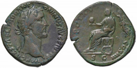 WAHRROMANE IMPERIALI - Antonino Pio (138-161) - Sesterzio C. 969 (10 Fr.); RIC 829 (AE g. 26,35)
 

BB+/BB
