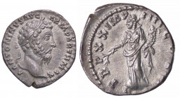 WAHRROMANE IMPERIALI - Marco Aurelio (161-180) - Denario C. 880; RIC 170 (AG g. 2,87)
 

SPL+/qFDC