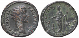 WAHRROMANE IMPERIALI - Marco Aurelio (161-180) - Asse C. 447; RIC 1294 (AE g. 16,74) Corrosioni al D/
 Corrosioni al D/

BB-SPL