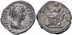 WAHRROMANE IMPERIALI - Faustina II (moglie di M. Aurelio) - Denario C. 54; RIC A502a (AG g. 3,19)
 

qSPL/BB+