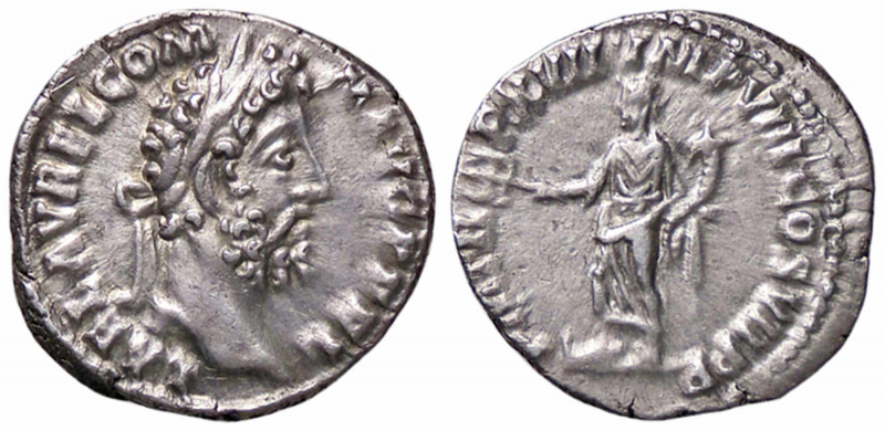 WAHRROMANE IMPERIALI - Commodo (177-192) - Denario (AG g. 2,76)
 

BB+