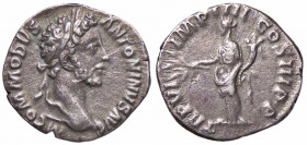 WAHRROMANE IMPERIALI - Commodo (177-192) - Denario (AG g. 2,43)
 

BB