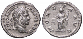 WAHRROMANE IMPERIALI - Caracalla (198-217) - Denario C. 165; RIC 224 (AG g. 2,83)
 

SPL+