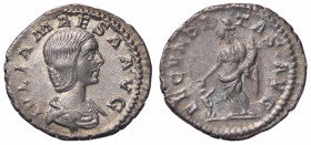 WAHRROMANE IMPERIALI - Giulia Maesa (ava di Elagabalo) - Denario C. 8; RIC 249 (AG g. 2,26)
 

qSPL