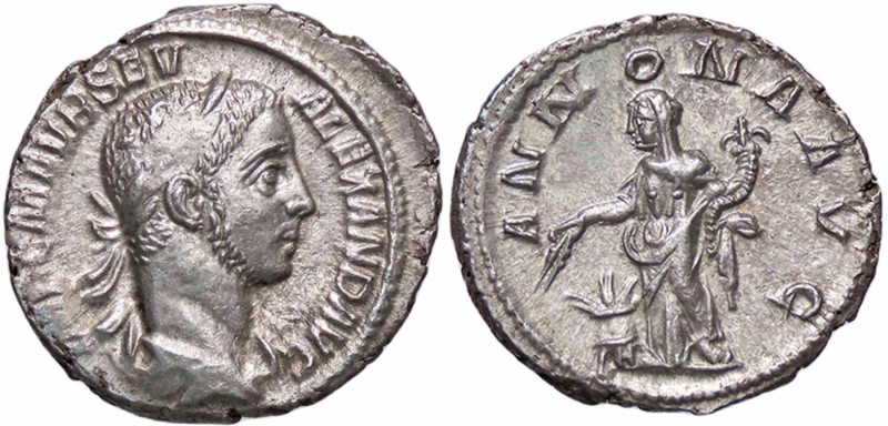 WAHRROMANE IMPERIALI - Alessandro Severo (222-235) - Denario (AG g. 3,12)
 

...