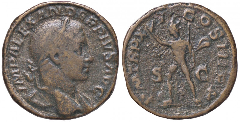 WAHRROMANE IMPERIALI - Alessandro Severo (222-235) - Sesterzio (AE g. 19,91)
 ...
