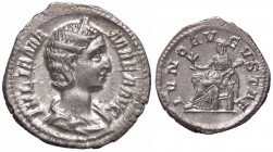 WAHRROMANE IMPERIALI - Giulia Mamea (madre di A. Severo) - Denario C. 32; RIC 341 (AG g. 2,88) Metallo lucente
 Metallo lucente

SPL+