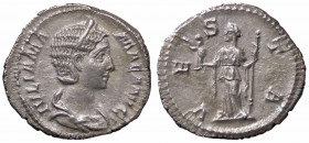 WAHRROMANE IMPERIALI - Giulia Mamea (madre di A. Severo) - Denario C. 81; RIC 360 (AG g. 2,75)
 

SPL