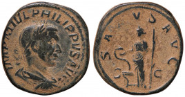 WAHRROMANE IMPERIALI - Filippo I (244-249) - Sesterzio C. 206 (AE g. 17,94)
 

qBB