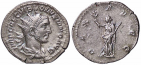 WAHRROMANE IMPERIALI - Volusiano (251-253) - Antoniniano C. 70; RIC 179 (AG g. 3,13)
 

SPL+/SPL