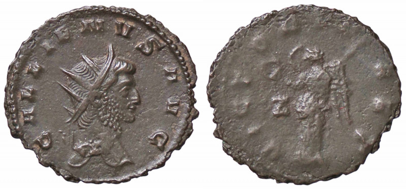 WAHRROMANE IMPERIALI - Gallieno (253-268) - Antoniniano (MI g. 2,4) Bel ritratto...