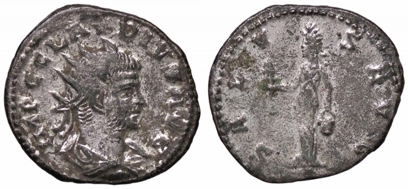 WAHRROMANE IMPERIALI - Claudio II (268-270) - Antoniniano C. 255 (8 Fr.) (MI g. ...