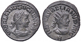 WAHRROMANE IMPERIALI - Vaballato e Aureliano - Antoniniano C. 1; RIC 381 (MI g. 3,57)
 

qSPL