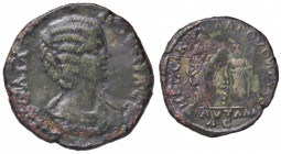 WAHRROMANE PROVINCIALI - Giulia Domna (moglie di S. Severo) - AE 28 (Pautalia) (AE g. 12,82)
 

qBB/MB+