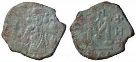WAHRBIZANTINE - Giustino II (565-578) - Follis (Siracusa) (AE g. 3,11)
 

BB