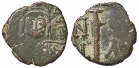 WAHRBIZANTINE - Giustino II (565-578) - Decanummo (Cartagine) Sear 399 (AE g. 3,47)
 

meglio di MB