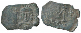 WAHRBIZANTINE - Tiberio III (698-705) - Follis (Siracusa) D'Andrea 184 (AE g. 1)
 

BB+