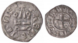 WAHRLe Crociate, raccolta di denari tornesi - ATENE - Guglielmo I de la Roche (1280-1287) - Denaro tornese (Thebe) Metcalf 1027/1029 (MI g. 0,71)
 
...