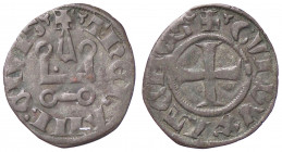 WAHRLe Crociate, raccolta di denari tornesi - ATENE - Guido II de la Roche (1287-1308) - Denaro tornese (Thebe) Metcalf 1056 (MI g. 0,82)
 

qBB/BB