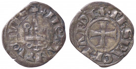 WAHRLe Crociate, raccolta di denari tornesi - LEPANTO - Filippo di Taranto (1307-1313) - Denaro tornese (MI g. 0,81)
 

BB/BB+