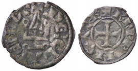 WAHRLe Crociate, raccolta di denari tornesi - CHIARENZA - Carlo I d'Angiò (1278-1289) - Denaro tornese Gamb. 204 (MI g. 0,83)
 

BB/BB+