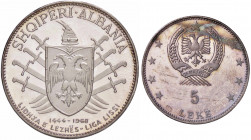 WAHRESTERE - ALBANIA - Repubblica (1945-1991) - 5 Lek 1969 Kr. 49.1 R AG
 

FS