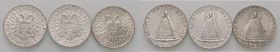 WAHRESTERE - AUSTRIA - Prima Repubblica (1918-1938) - 5 Scellini 1934-1935-1936 AG Lotto di 3 monete
Lotto di 3 monete

SPL÷qFDC
