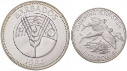 WAHRESTERE - BARBADOS - Elisabetta II (1952) - 50 Dollari 1984 - FAO Kr. 42 AG
 

FDC