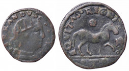 WAHRZECCHE ITALIANE - L'AQUILA - Ferdinando I d’Aragona (1458-1494) - Cavallo MIR 95 (CU g. 1,85)
 

BB