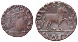 WAHRZECCHE ITALIANE - L'AQUILA - Ferdinando I d’Aragona (1458-1494) - Cavallo MiR 88 NC (CU g. 2,18)
 

qBB/BB