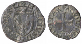 WAHRZECCHE ITALIANE - L'AQUILA - Carlo VIII, Re di Francia (1495) - Cavallo CNI 47/49; MIR 109 (CU g. 1,95)
 

qBB