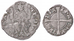 WAHRZECCHE ITALIANE - AQUILEIA - Bertrando di San Genesio (1334-1350) - Denaro Ber. 44; Biaggi 171 R (AG g. 0,89)
 

BB/qBB