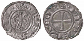 WAHRZECCHE ITALIANE - BRINDISI - Federico II (1197-1250) - Denaro (1221) MIR 271 NC (MI g. 0,72)
 

qSPL/SPL