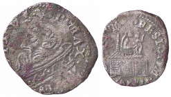 WAHRZECCHE ITALIANE - FANO - Sisto V (1585-1590) - Baiocco 1590 CNI 12; Munt. 112 RR (MI g. 1,02)
 

meglio di MB