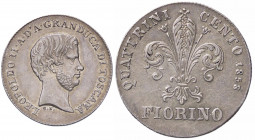 WAHRZECCHE ITALIANE - FIRENZE - Leopoldo II di Lorena (1824-1859) - Fiorino 1858 Pag. 139; Mont. 350 R AG
 

bello SPL