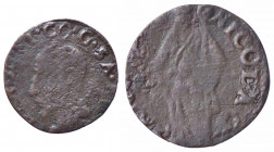 WAHRZECCHE ITALIANE - GAZOLDO DEGLI IPPOLITI - Francesco II degli Ippoliti (1592-1596) - Sesino CNI 1; MIR 321 RRRR (MI g. 0,72)
 

MB