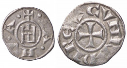 WAHRZECCHE ITALIANE - GENOVA - Repubblica (1139-1339) - Denaro CNI 1/69; MIR 16 (MI g. 0,87)
 

BB+